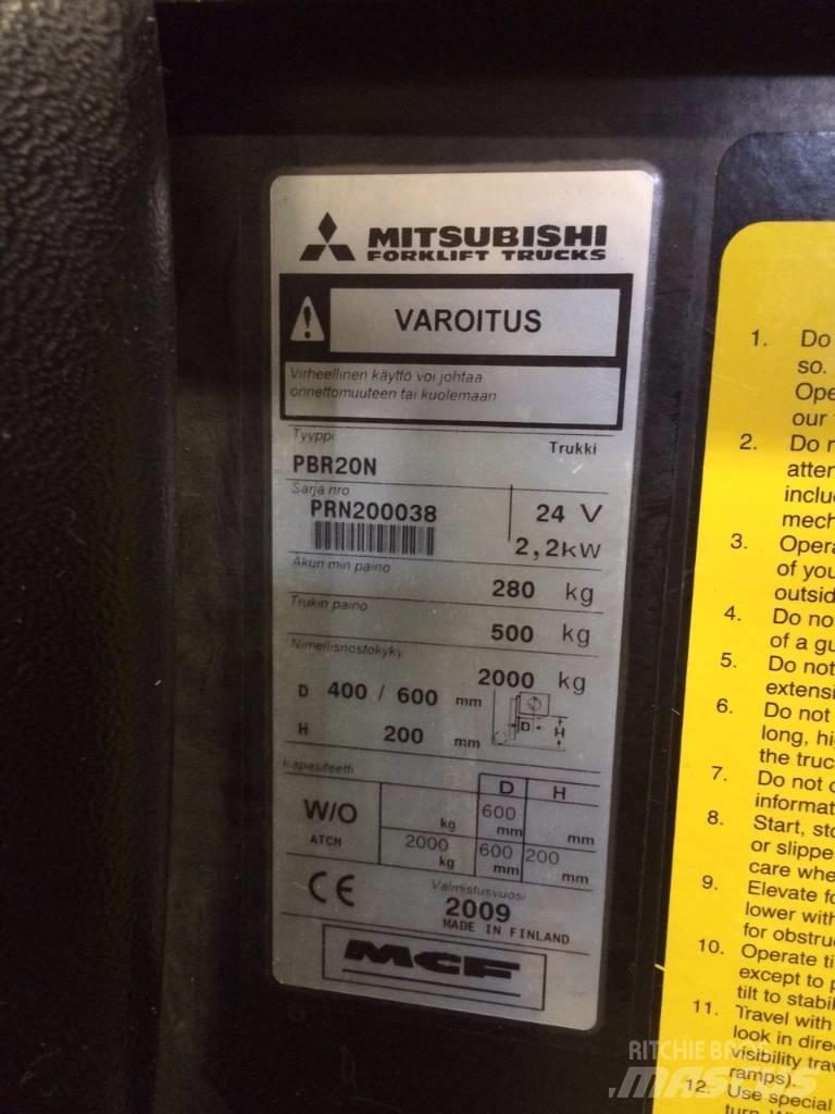 Mitsubishi PBR20N Gabelstapler mit Fahrerstand