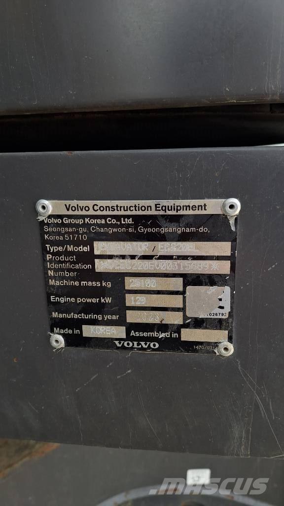 Volvo EC220E Raupenbagger