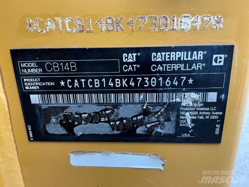 CAT CB 14 B Tandemwalzen