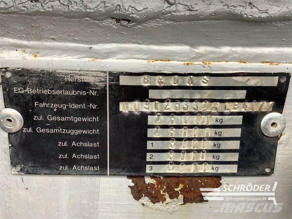 Bruns 26000 L Gülletankwagen