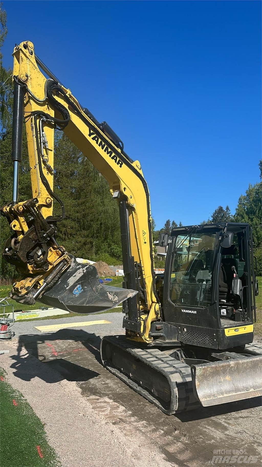 Yanmar Vio 80-1A Midibagger  7t - 12t