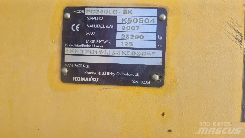 Komatsu PC240LC-8K Raupenbagger