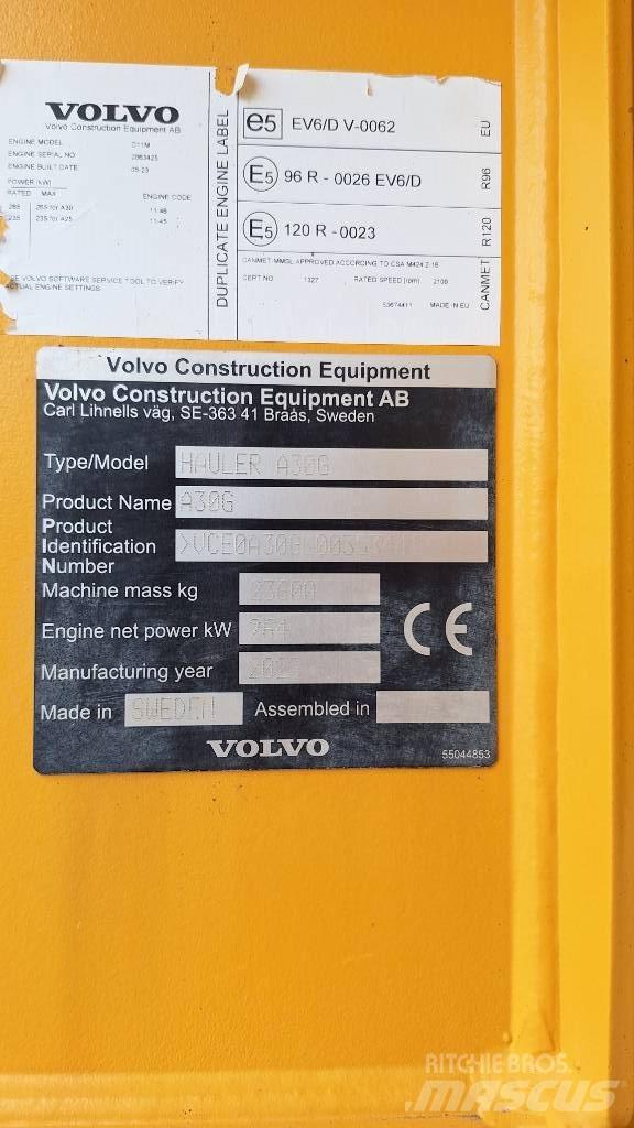 Volvo A30G Dumper - Knickgelenk