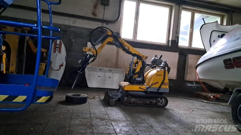 Brokk 40 Minibagger < 7t