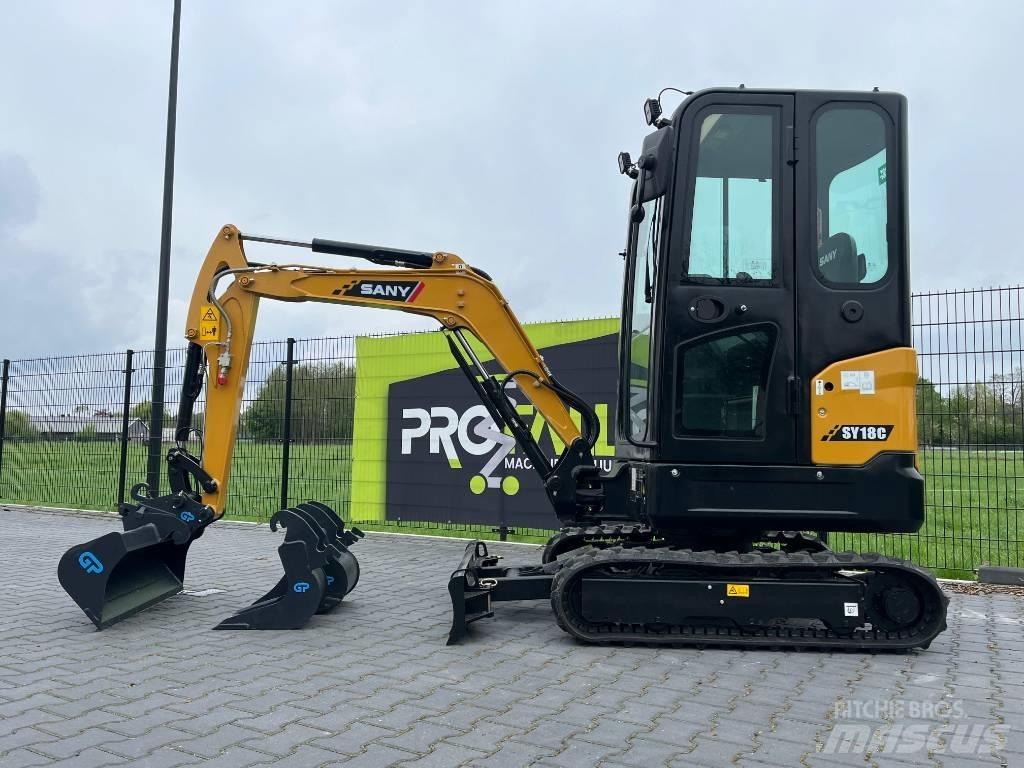 Sany SY 18 C Minibagger < 7t
