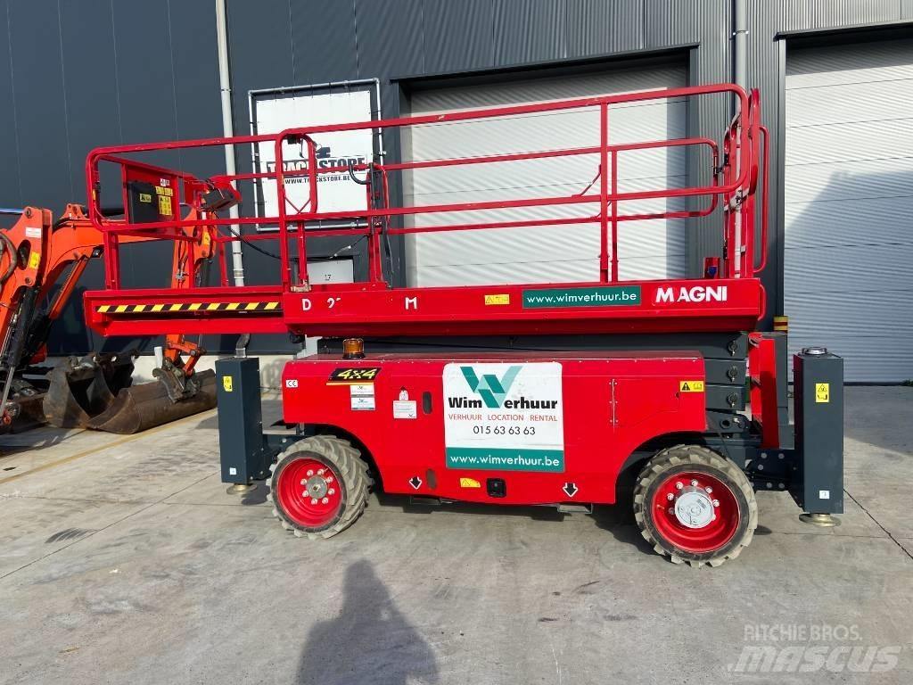 Magni DS 1218 RT Scheren-Arbeitsbühnen