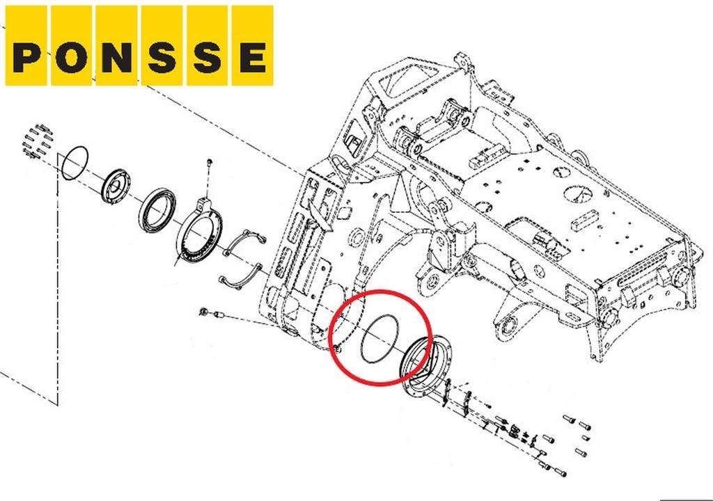 Ponsse 0059913 Förderkrane