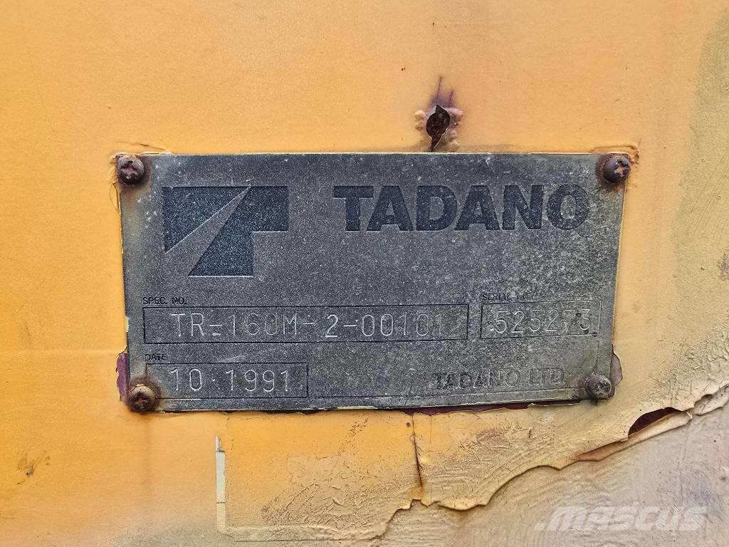 Tadano TR 160 M-2 Ruwterrein kranen