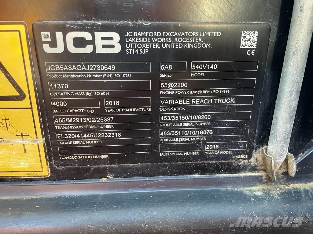 JCB 540-140 Teleskoplader
