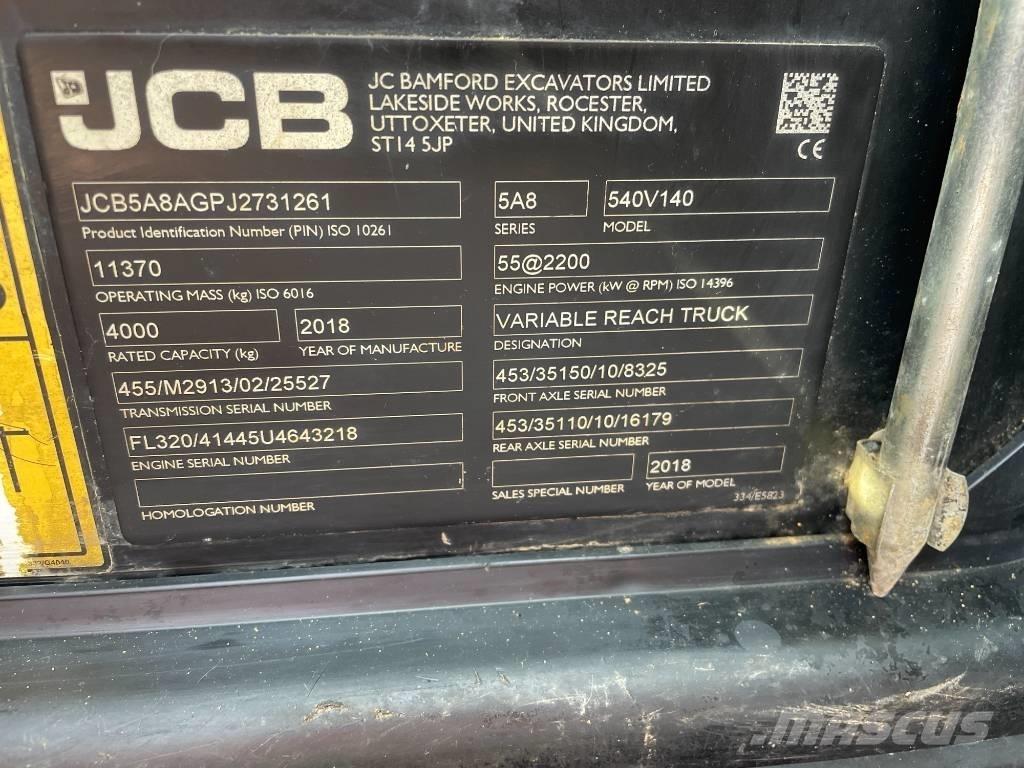 JCB 540-140 Teleskoplader