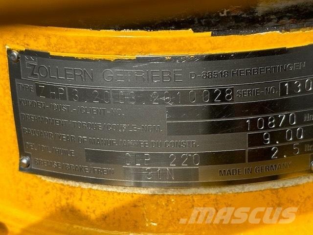  ZOLLERN  ZHP 3.20 Getriebe