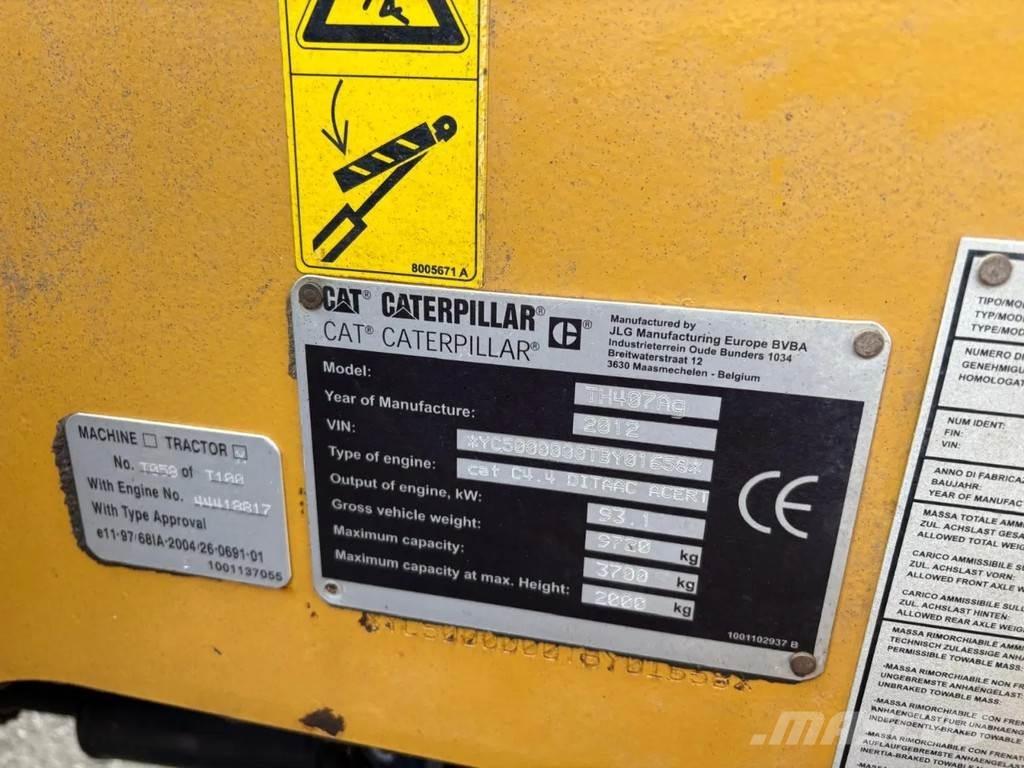 CAT TH407 Teleskoplader für Landwirtschaft