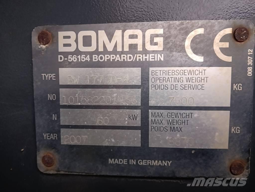 Bomag 177 D4 Walzenzüge