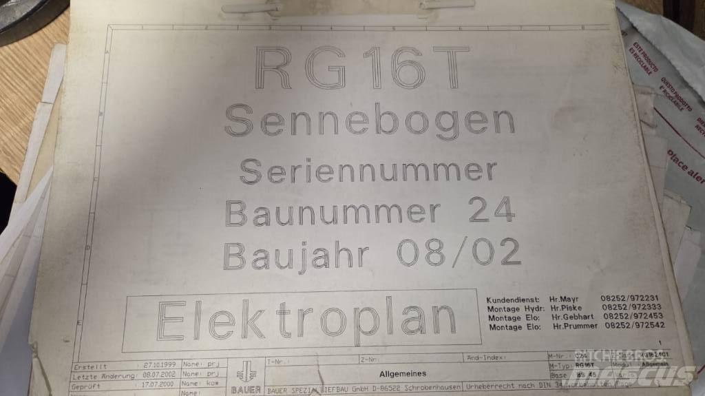 Bauer RTG 16T Vibrationsramme