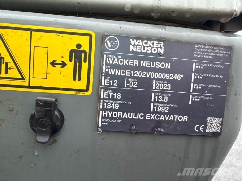 Wacker Neuson ET18 Raupenbagger
