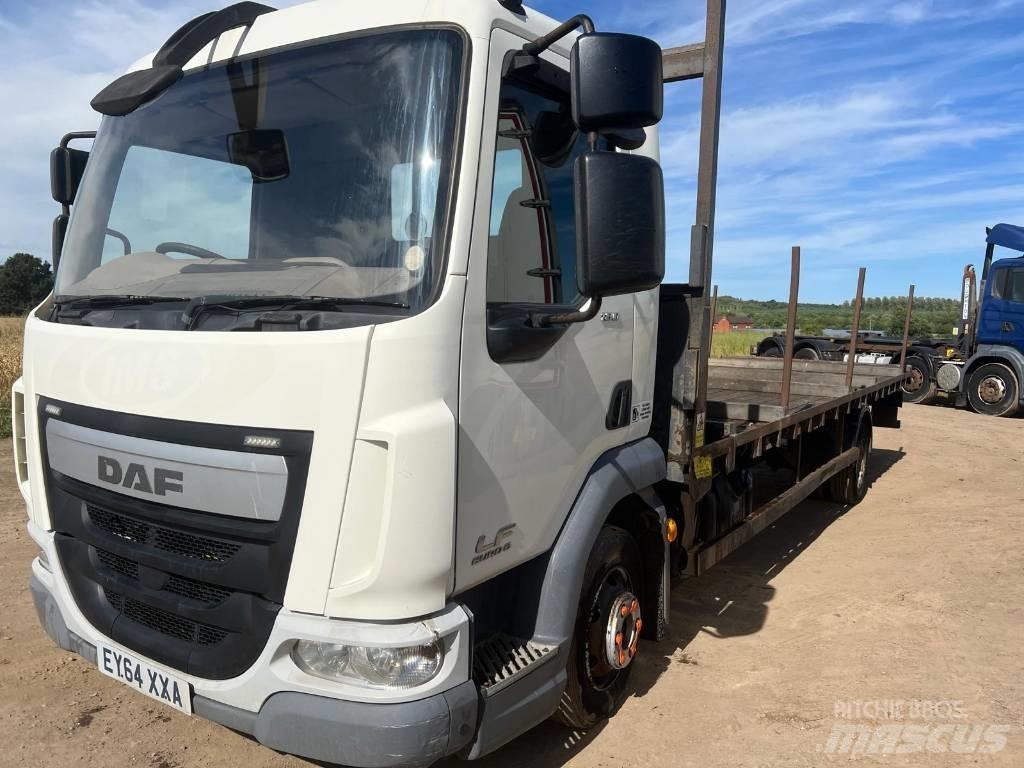 DAF LF180 Pritschenwagen/Pritschenwagen mit Seitenklappe