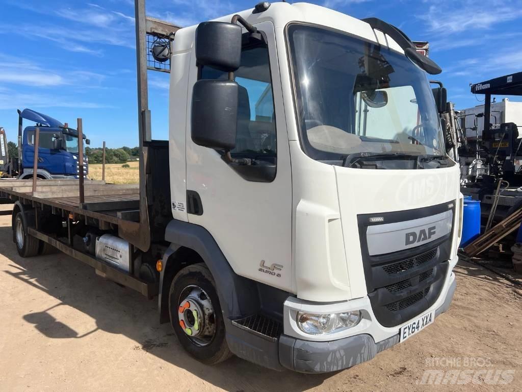 DAF LF180 Pritschenwagen/Pritschenwagen mit Seitenklappe