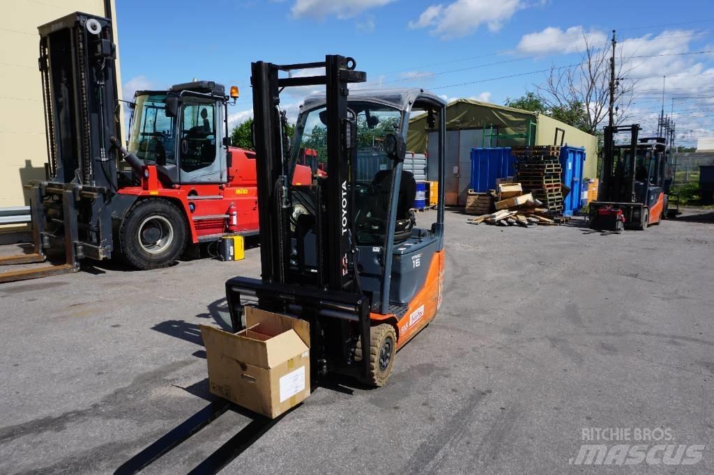 Toyota 8FBE16T Elektrische heftrucks