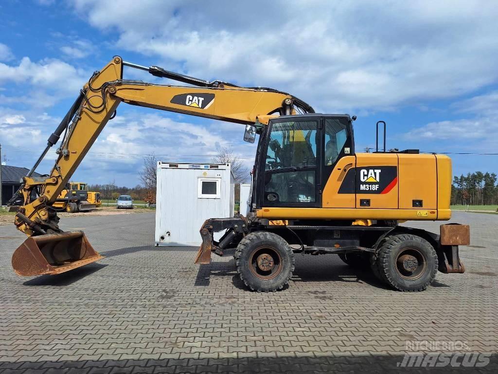 CAT M 318 F Mobilbagger