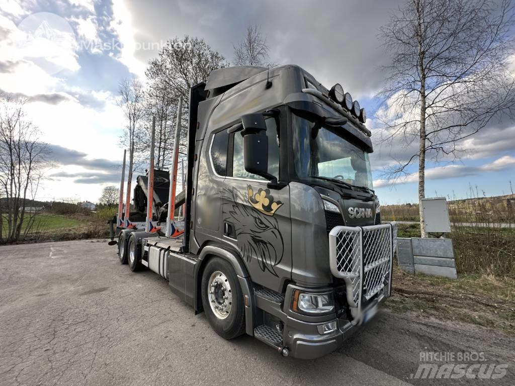Scania R 730 Holztransporter