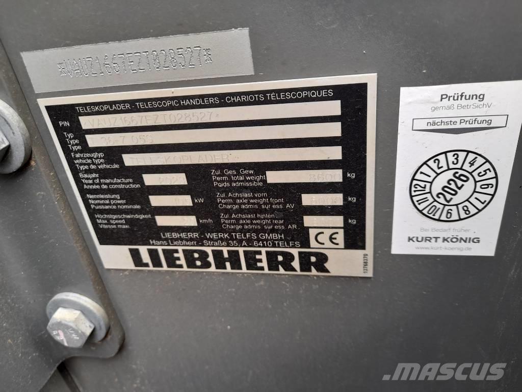 Liebherr T 36-7 S Teleskoplader