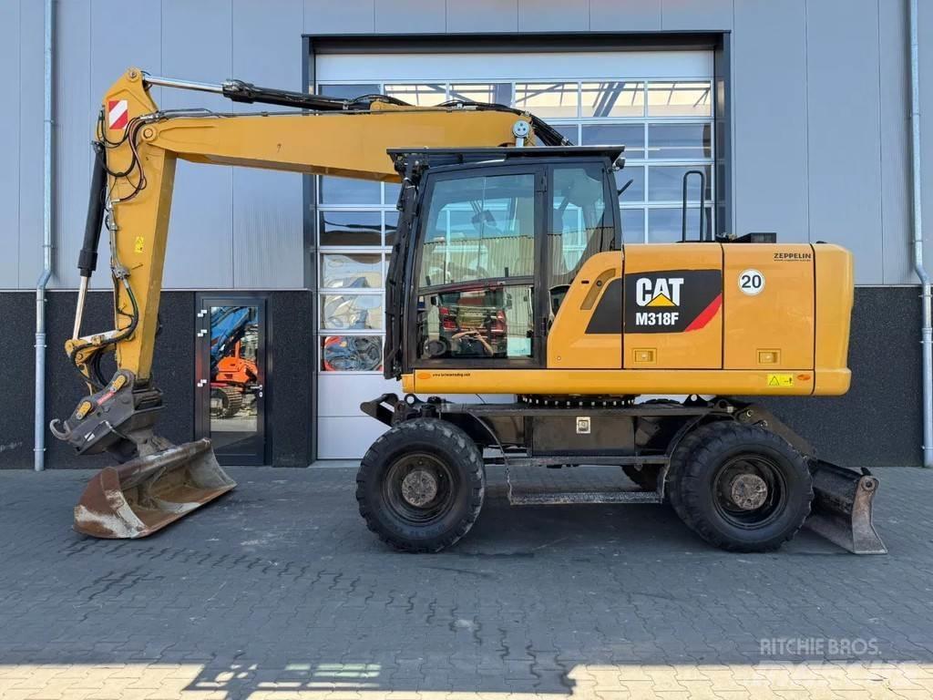CAT M318F Mobilbagger