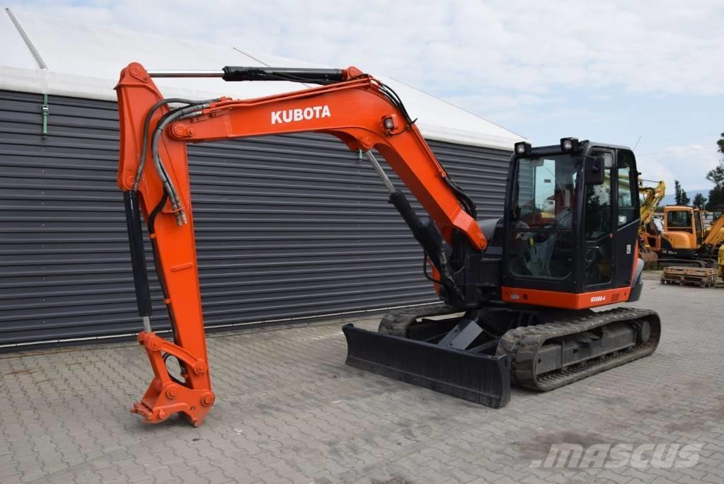 Kubota KX 080-4 Midibagger  7t - 12t
