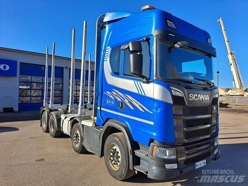 Scania S-serie Holztransporter