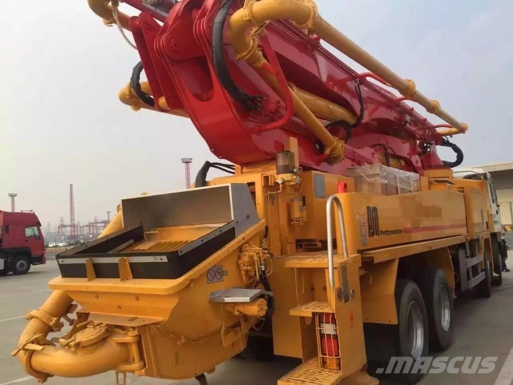 Putzmeister 37 M Concrete pump trucks