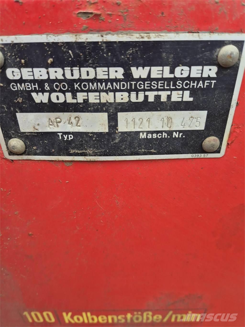 Welger AP42 Quaderpressen