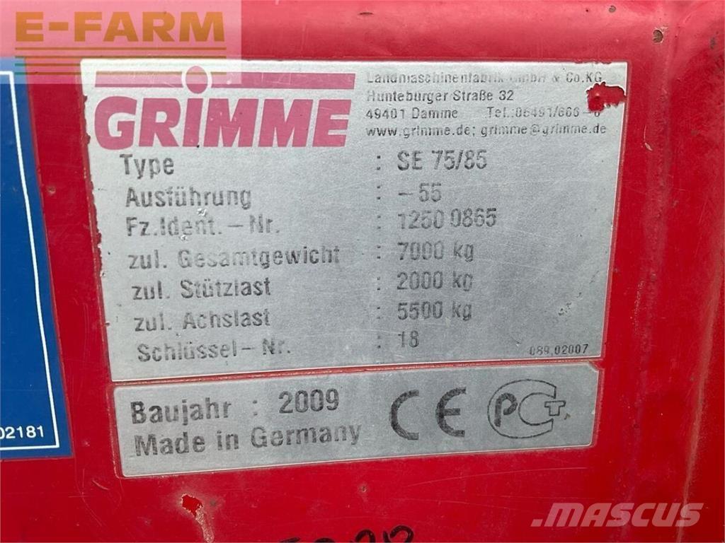 Grimme se 85-55 Aardappelrooiers
