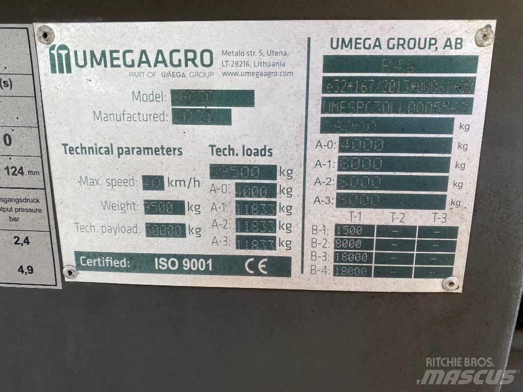 Umega SPC30 Kippanhänger