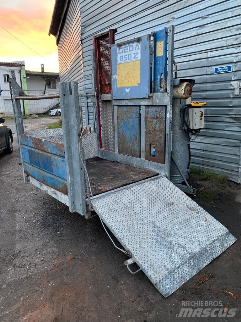 Geda 850Z Rollhebebühnen