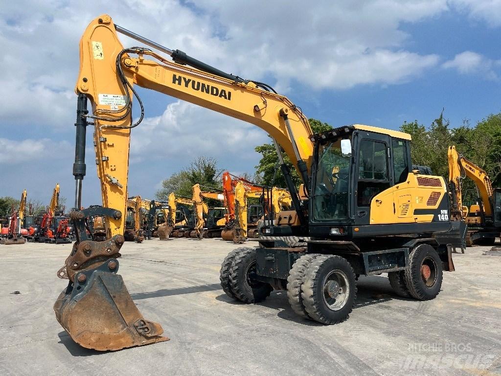 Hyundai HW140 Mobilbagger