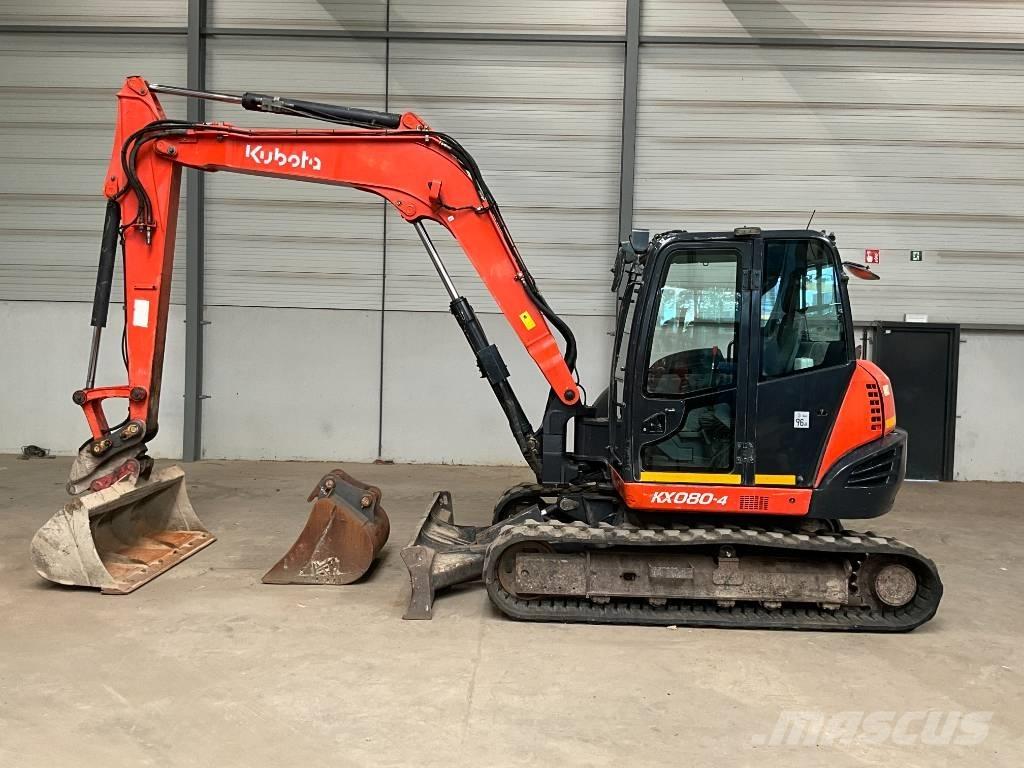 Kubota KX 080-4 Midibagger  7t - 12t