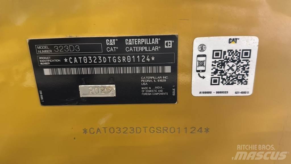 CAT 323D3 Raupenbagger