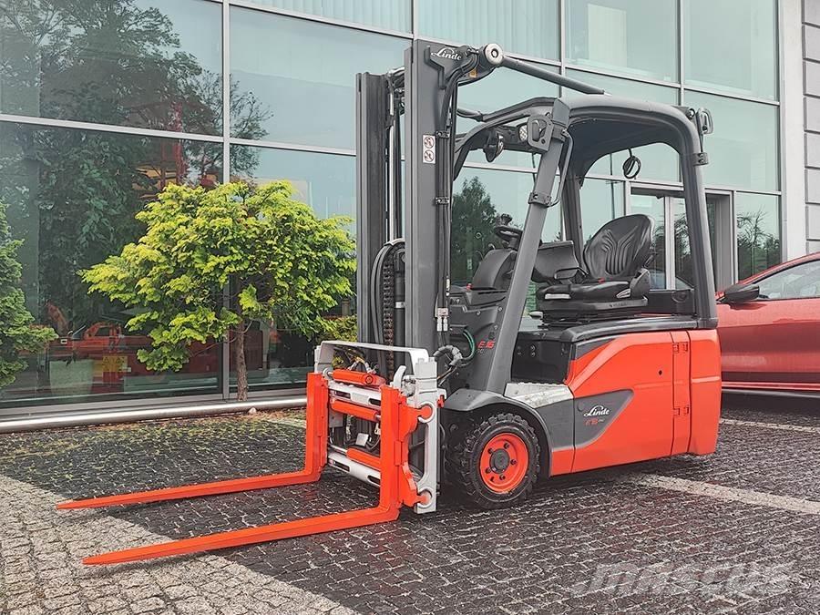 Linde E16-02 Elektrische heftrucks