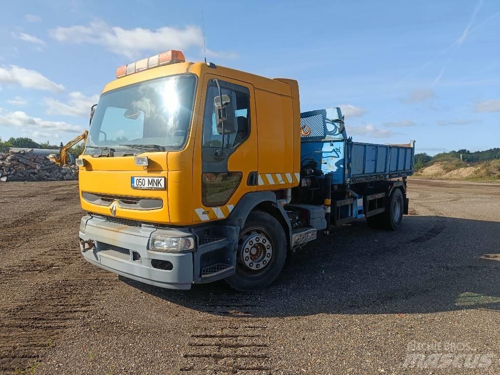 Renault PREMIUM 210 Pritschenwagen/Pritschenwagen mit Seitenklappe