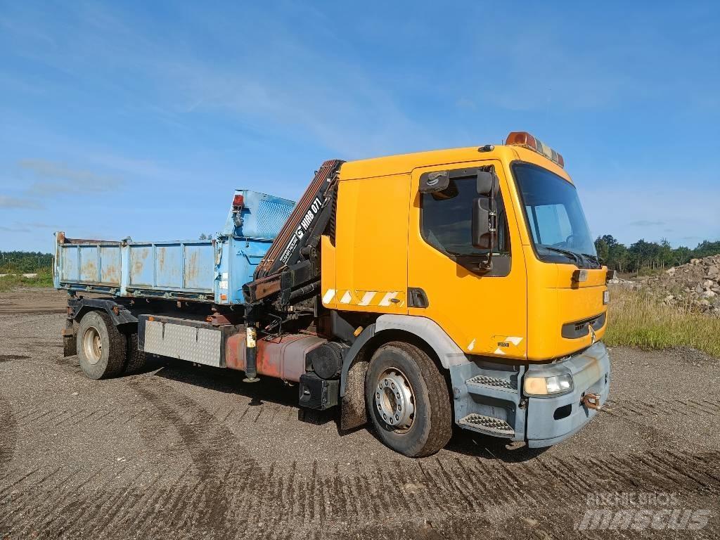Renault PREMIUM 210 Pritschenwagen/Pritschenwagen mit Seitenklappe