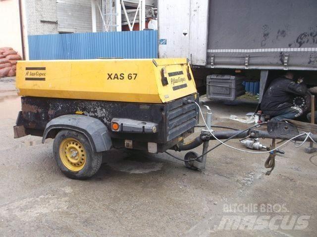 Atlas Copco XAS 67 Kompressoren