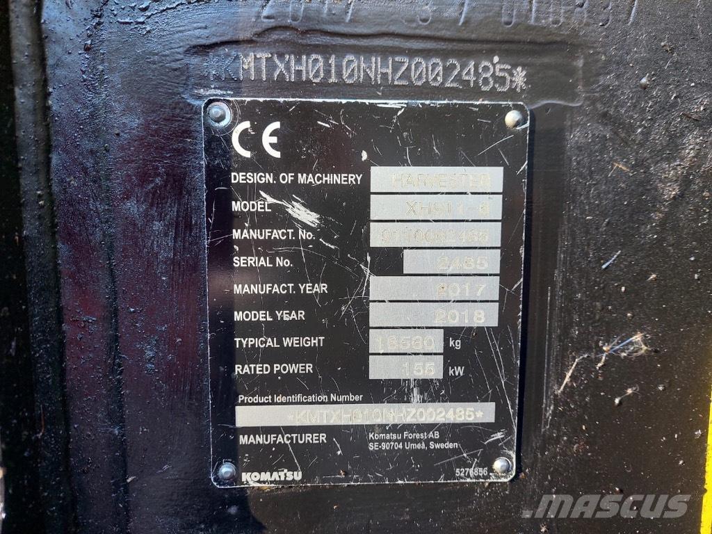 Komatsu 911 Harvester