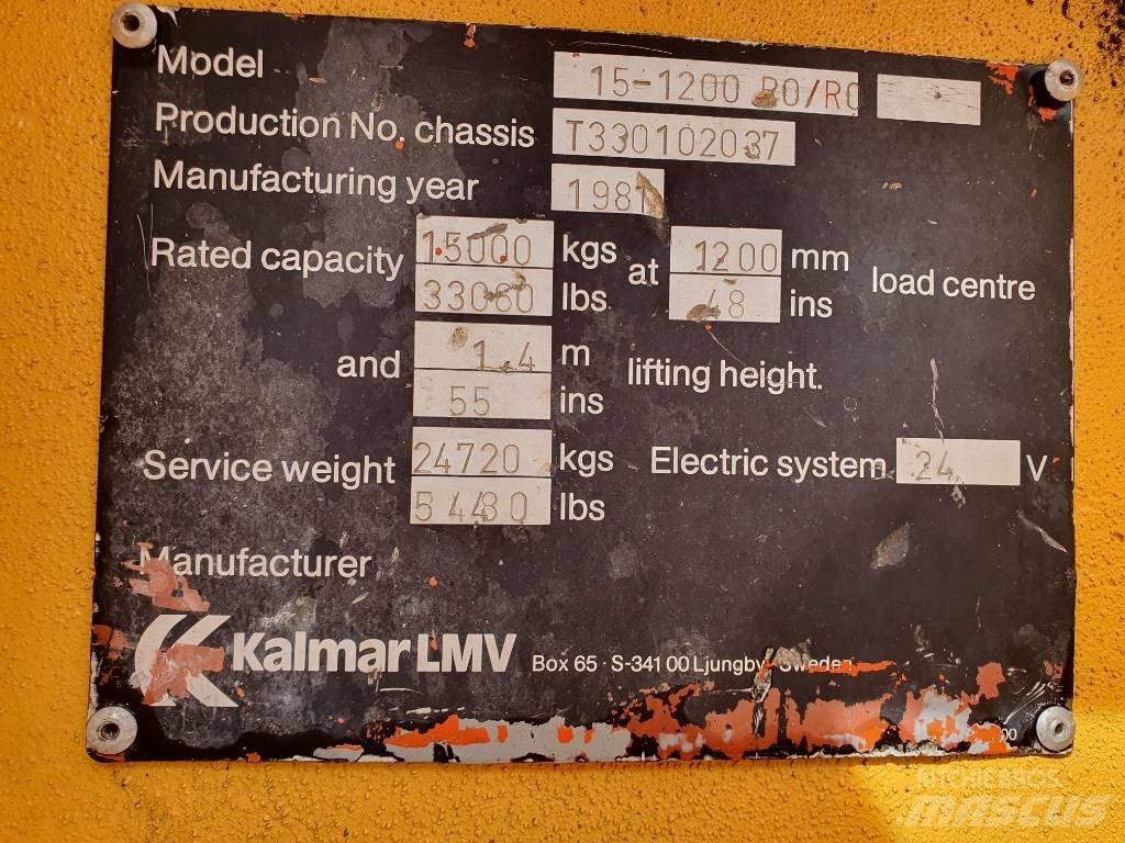 Kalmar 15-1200 Diesel heftrucks