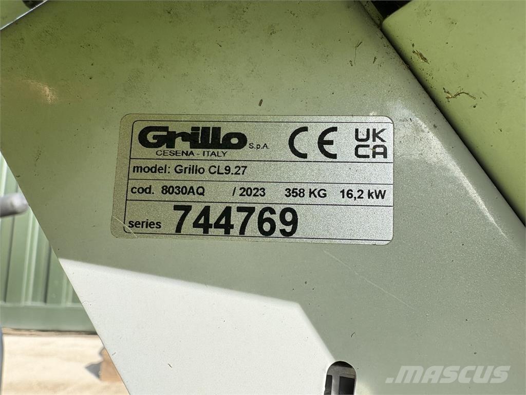 Grillo Climber 9.27 Reitermäher