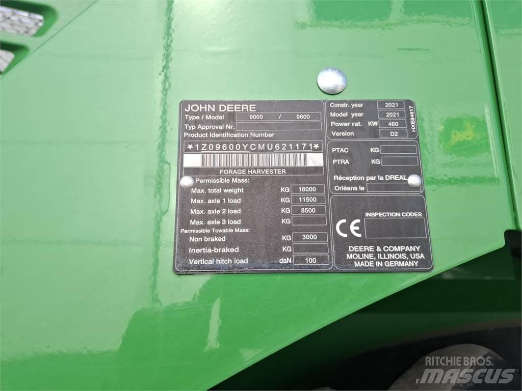 John Deere 9600 Selbstfahrende Häcksler