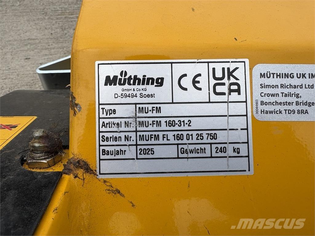 Muthing MU-FM160 Gezogene und selbstfahrende Mäher