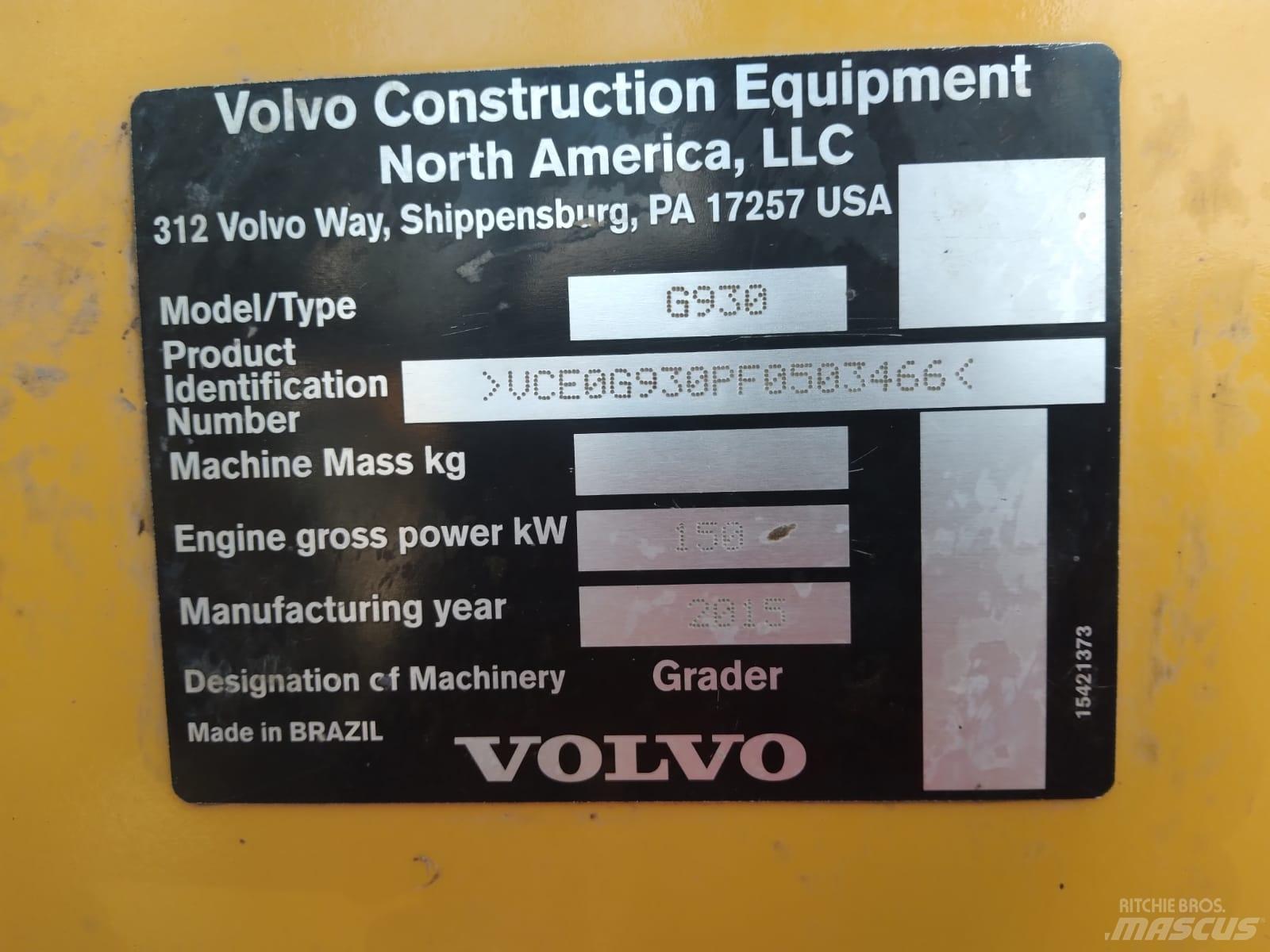 Volvo G 930 Grader