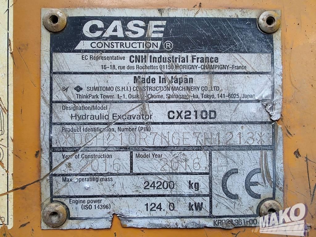 CASE CX 210 D Raupenbagger