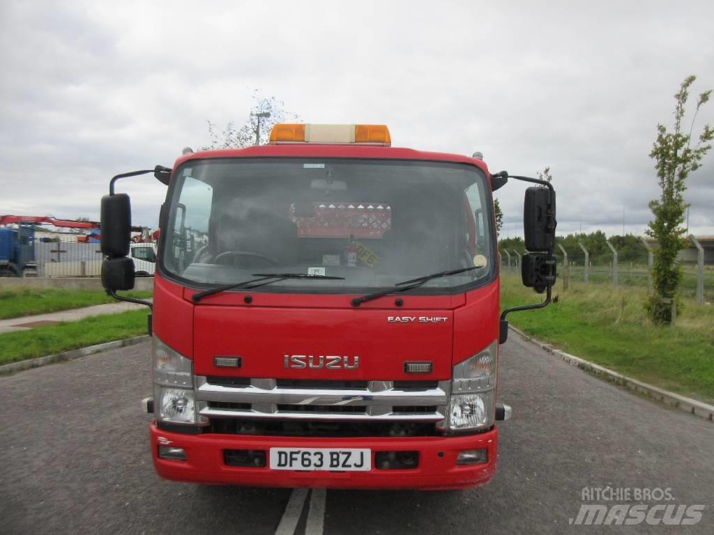 Isuzu N 75.190 Pritschenwagen mit Seilwinde
