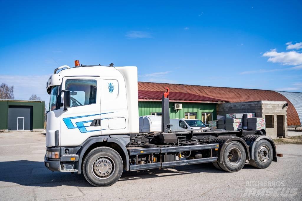 Scania R 144 GB Abrollkipper