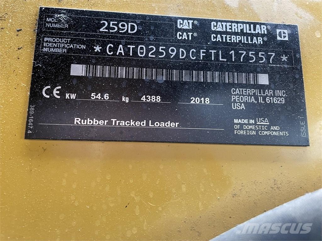 CAT 259D HF Kompaktlader